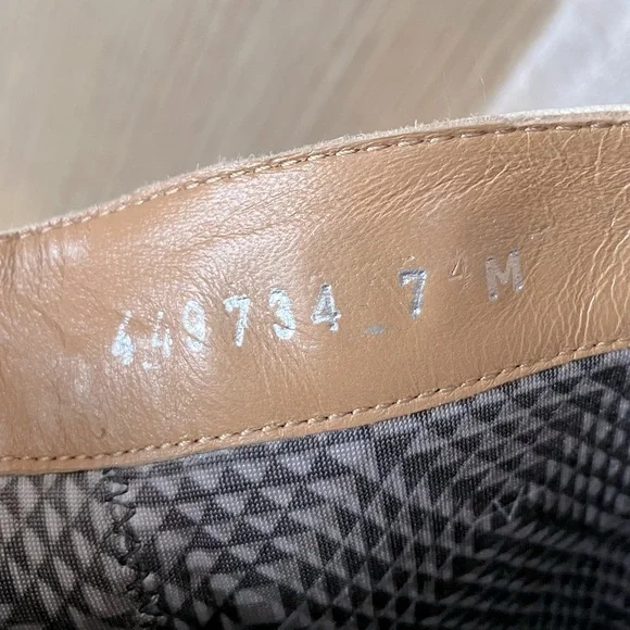 Aquatalia Lilah Leather Mid-Calf Boots Cream 7 - Picture 6 of 15